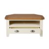 Country Cottage Cream Painted Corner TV Unit With Drawer - SUMMER SALE - 7