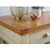 Country Cottage Cream Painted Large 4 Drawer Oak Coffee Table With Shelf - SUMMER SALE - 4