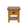 Country Oak Lamp Table With Drawer and Shelf - SUMMER SALE - 5 Country Oak Lamp Table With Drawer and Shelf - SUMMER SALE - 5