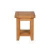 Country Oak Petite Lamp Table With Shelf - SUMMER SALE - 8 Country Oak Petite Lamp Table With Shelf - SUMMER SALE - 8