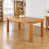 Country Oak 180cm Dining Table - 20% Off Discount Code FLASH - 2