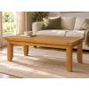 Country Oak Large 120cm Coffee Table Fully Assembled - 10% Off Discount Code SAVE - 2 Country Oak Large 120cm Coffee Table Fully Assembled - 10% Off Discount Code SAVE - 2