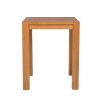 Country Oak Chunky 80cm Square Tall Breakfast Bar Table - SUMMER SALE - 4