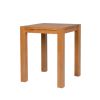 Country Oak Chunky 80cm Square Tall Breakfast Bar Table - SUMMER SALE - 6