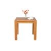 Country Oak 80cm Square Chunky Corner Leg Small Dining Table / Desk - SUMMER SALE - 5