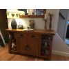 Country Oak 150cm Cross Leg Assembled Oak Sideboard - SUMMER SALE - 9 Country Oak 150cm Cross Leg Assembled Oak Sideboard - SUMMER SALE - 9