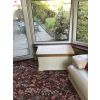 Farmhouse Country Oak Cream Painted Storage Blanket Box - SUMMER SALE - 9 Farmhouse Country Oak Cream Painted Storage Blanket Box - SUMMER SALE - 9