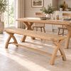 Doveridge 160cm Whitewash Limed Oak Cross Leg Indoor Bench - 10% Off Discount Code SAVE - 3 Doveridge 160cm Whitewash Limed Oak Cross Leg Indoor Bench - 10% Off Discount Code SAVE - 3