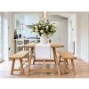 Doveridge 180cm Whitewash Limed Oak Trestle Dining Table - 10% OFF AUTUMN SALE - 6