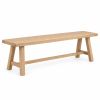 Doveridge 1.6m Whitewash Limed Oak Trestle Dining Bench - 10% Off Discount Code SAVE - 2 Doveridge 1.6m Whitewash Limed Oak Trestle Dining Bench - 10% Off Discount Code SAVE - 2