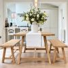 Doveridge 1.6m Whitewash Limed Oak Trestle Dining Bench - 10% Off Discount Code SAVE - 5 Doveridge 1.6m Whitewash Limed Oak Trestle Dining Bench - 10% Off Discount Code SAVE - 5