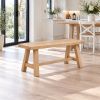 Doveridge 1.2m Whitewash Limed Oak Trestle Dining Bench - 10% Off Discount Code SAVE - 2 Doveridge 1.2m Whitewash Limed Oak Trestle Dining Bench - 10% Off Discount Code SAVE - 2