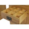 Farmhouse Double Pedestal Large Oak Dressing Table / Home Office Desk - SUMMER SALE - 8