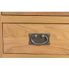Farmhouse Double Pedestal Large Oak Dressing Table / Home Office Desk - SUMMER SALE - 11