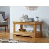 Farmhouse Oak Coffee Table with Shelf - SUMMER SALE - 2 Farmhouse Oak Coffee Table with Shelf - SUMMER SALE - 2