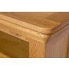 Farmhouse Oak Corner TV Unit with Drawer - £30 OFF SUMMER SALE - 10