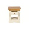 Farmhouse Country Cream Painted 1 Drawer Bedside Table - SUMMER SALE - 7 Farmhouse Country Cream Painted 1 Drawer Bedside Table - SUMMER SALE - 7