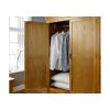 Farmhouse Country Oak Large Triple Oak Wardrobe - 20% Off Discount Code FLASH - 8