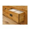 Farmhouse Country Oak Large Triple Oak Wardrobe - 20% Off Discount Code FLASH - 11