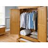 Farmhouse Country Oak Double Wardrobe with Drawer - Partially Assembled - £50 OFF AUTUMN SALE - 8 Farmhouse Country Oak Double Wardrobe with Drawer - Partially Assembled - £50 OFF AUTUMN SALE - 8