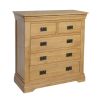 Farmhouse Country Oak 2 Over 3 Chest of Drawers - AUTUMN SALE - 6 Farmhouse Country Oak 2 Over 3 Chest of Drawers - AUTUMN SALE - 6