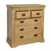 Farmhouse Country Oak 2 Over 3 Chest of Drawers - AUTUMN SALE - 7 Farmhouse Country Oak 2 Over 3 Chest of Drawers - AUTUMN SALE - 7