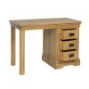 Farmhouse Country Oak Dressing Table Mirror Stool Set - SUMMER SALE - 10