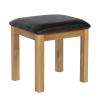 Farmhouse Country Oak Dressing Table Mirror Stool Set - SUMMER SALE - 11