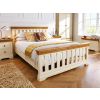 Farmhouse Country Oak & Cream Painted Slatted 5 Foot King Size Bed - 20% Off Discount Code FLASH - 2 Farmhouse Country Oak & Cream Painted Slatted 5 Foot King Size Bed - 20% Off Discount Code FLASH - 2