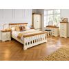 Farmhouse Country Oak & Cream Painted Slatted 5 Foot King Size Bed - 20% Off Discount Code FLASH - 3 Farmhouse Country Oak & Cream Painted Slatted 5 Foot King Size Bed - 20% Off Discount Code FLASH - 3