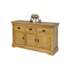 Farmhouse 140cm Large Assembled Oak Sideboard - £100 OFF SUMMER SALE - 4