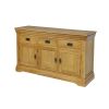 Farmhouse 140cm Large Assembled Oak Sideboard - £100 OFF SUMMER SALE - 5