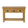 Farmhouse 3 Drawer Large Oak Console Table - £60 OFF SUMMER SALE - 7 Farmhouse 3 Drawer Large Oak Console Table - £60 OFF SUMMER SALE - 7