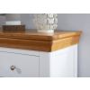 Farmhouse White Painted 2 Over 3 Oak Chest of Drawers - SUMMER SALE - 6 Farmhouse White Painted 2 Over 3 Oak Chest of Drawers - SUMMER SALE - 6