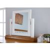 Farmhouse White Painted Oak Dressing Table Mirror - SUMMER MEGA DEAL - 2 Farmhouse White Painted Oak Dressing Table Mirror - SUMMER MEGA DEAL - 2