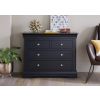 Toulouse Black Painted 2 Over 2 Assembled Chest of Drawers - 20% Off Discount Code FLASH - 5 Toulouse Black Painted 2 Over 2 Assembled Chest of Drawers - 20% Off Discount Code FLASH - 5