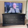 Toulouse Black Painted Large 3 Over 4 Fully Assembled Chest of Bedroom Drawers - £250 OFF 3 DAY FLASH SALE - 3