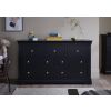 Toulouse Black Painted Grande 3 Over 4 Extra Large Chest of Drawers - 20% Off Discount Code FLASH - 14