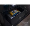 Toulouse Black Painted Grande 3 Over 4 Extra Large Chest of Drawers - 20% Off Discount Code FLASH - 5