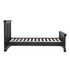 Toulouse Black Painted 3 Foot Slatted Single Bed - £30 OFF FLASH SALE - 8