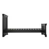 Toulouse Black Painted 3 Foot Slatted Single Bed - £30 OFF FLASH SALE - 9