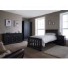 Toulouse Black Painted 3 Foot Slatted Single Bed - £30 OFF FLASH SALE - 3