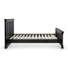 Toulouse Black Painted Slatted 4ft 6 Double Slatted Bed - 10% Off Discount Code SAVE - 5 Toulouse Black Painted Slatted 4ft 6 Double Slatted Bed - 10% Off Discount Code SAVE - 5