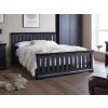 Toulouse Black Painted Slatted 4ft 6 Double Slatted Bed - 10% Off Discount Code SAVE - 2 Toulouse Black Painted Slatted 4ft 6 Double Slatted Bed - 10% Off Discount Code SAVE - 2