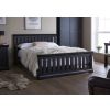 Toulouse Black Painted 5 Foot King Size Slatted Bed - SUMMER SALE - 2 Toulouse Black Painted 5 Foot King Size Slatted Bed - SUMMER SALE - 2