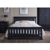 Toulouse Black Painted 5 Foot King Size Slatted Bed - SUMMER SALE - 4 Toulouse Black Painted 5 Foot King Size Slatted Bed - SUMMER SALE - 4