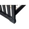 Toulouse Black Painted 5 Foot King Size Slatted Bed - SUMMER SALE - 12 Toulouse Black Painted 5 Foot King Size Slatted Bed - SUMMER SALE - 12