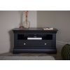 Toulouse Black Painted Fully Assembled Corner TV Unit with Drawer - 20% Off Discount Code FLASH - 3