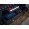 Toulouse Black Painted Fully Assembled Corner TV Unit with Drawer - 20% Off Discount Code FLASH - 4