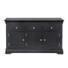 Toulouse 140cm Black Painted Large Assembled Sideboard - £80 OFF SUMMER SALE - 7 Toulouse 140cm Black Painted Large Assembled Sideboard - £80 OFF SUMMER SALE - 7